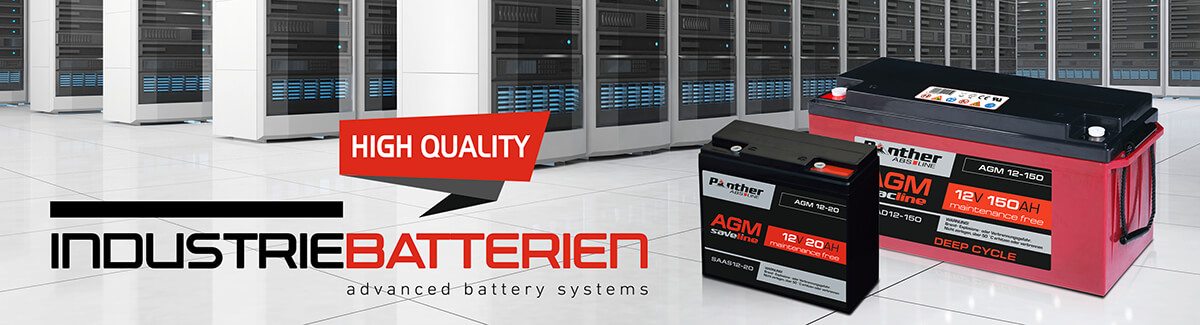 Panther-Batterien ABS-LINE Industriebatterien